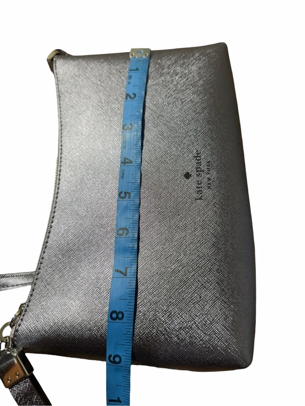 NWOT kate spade W/COA Sadie Metallic Purple Crossbody Bag